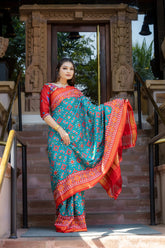 Double Ikat Patola Saree