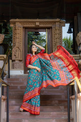 Double Ikat Patola Saree
