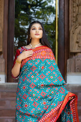 Double Ikat Patola Saree