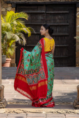 Double Ikat Patola Saree