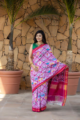 Double Ikat Patola Saree