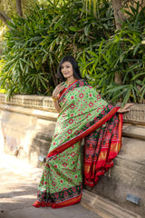 Double Ikat Patola Saree