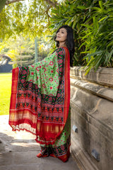 Double Ikat Patola Saree