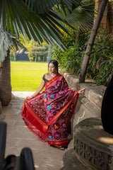 Double Ikat Patola Saree