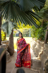Double Ikat Patola Saree