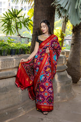 Double Ikat Patola Saree