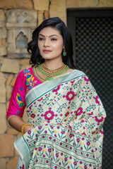 Double Ikat Patola Saree