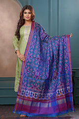 Single Ikat Dupatta