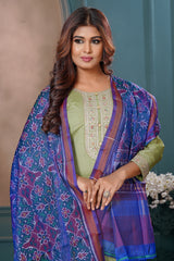 Single Ikat Dupatta
