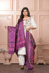 Single Ikat Dupatta