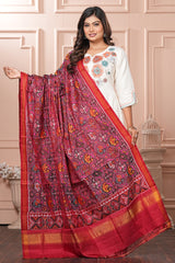 Single Ikat Dupatta