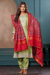 Single Ikat Dupatta