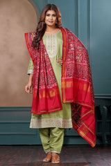 Single Ikat Dupatta