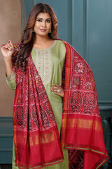 Single Ikat Dupatta