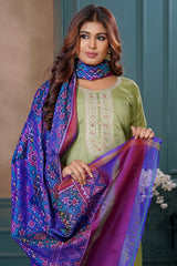 Single Ikat Dupatta