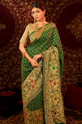 Georgette Bandhani Saree