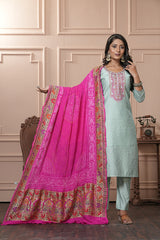 Georgette Bandhani Dupatta