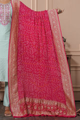 Georgette Bandhani Dupatta