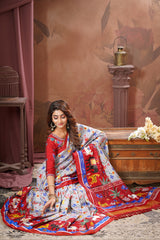 Double Ikat Patola Saree