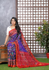 Single Ikat Patola Saree
