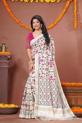 Double Ikat Patola Saree