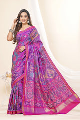 Single Ikat Patola Saree