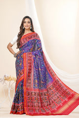 Single Ikat Patola Saree