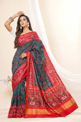 Single Ikat Patola Saree