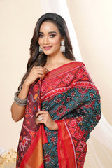 Single Ikat Patola Saree
