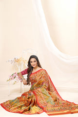 Single Ikat Tissue Patola Saree