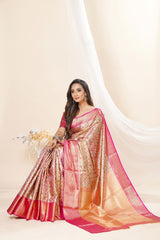 Tissue Kanjivaram Silk Saree