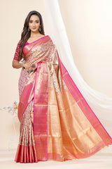 Tissue Kanjivaram Silk Saree
