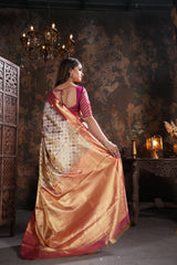 Tissue Kanjivaram Silk Saree