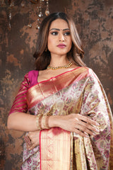 Tissue Kanjivaram Silk Saree
