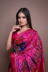 Single Ikat Patola Saree