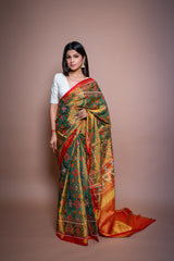 Single Ikat Tissue Patola Saree