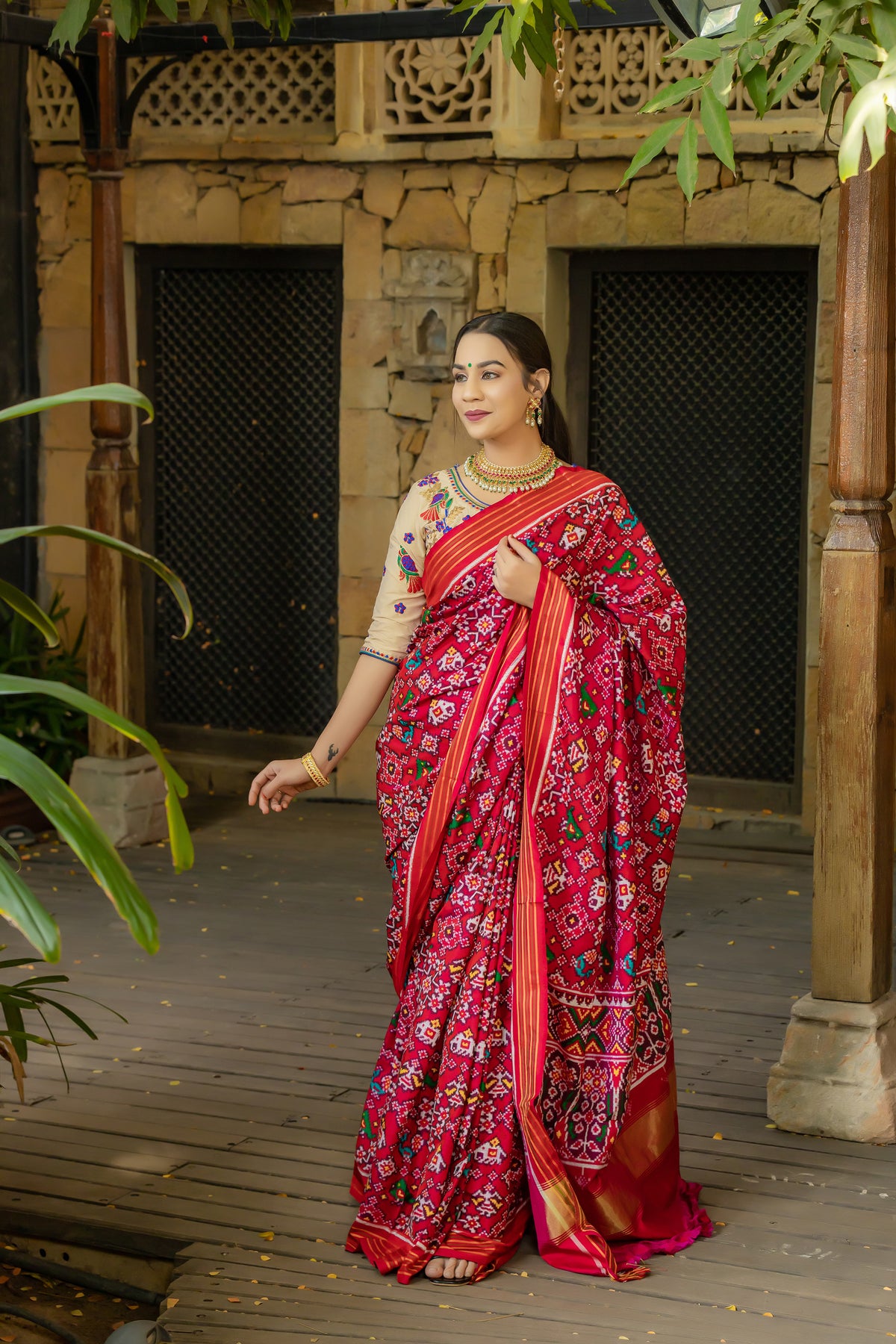 Double Ikat Patola Saree