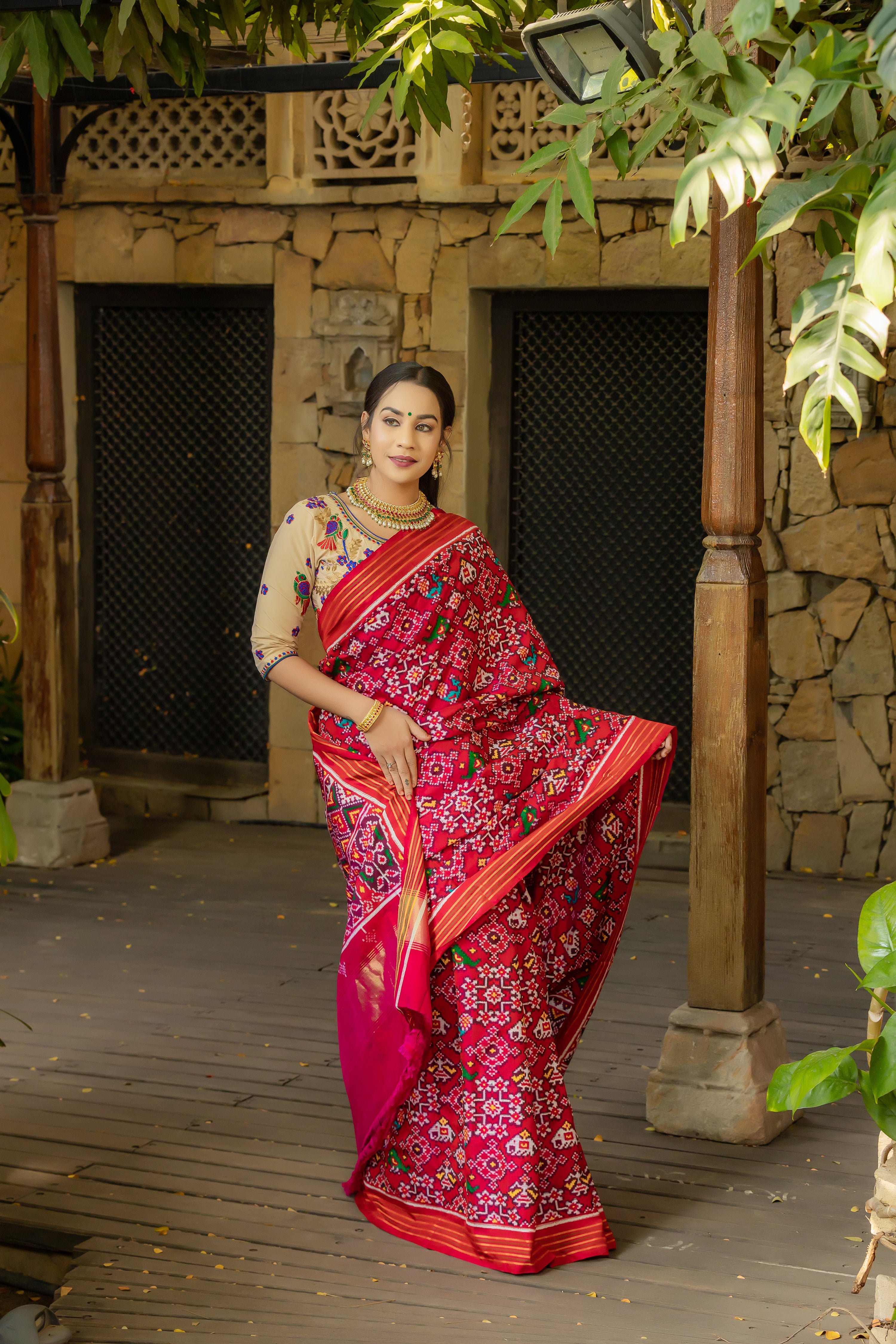 Double Ikat Patola Saree