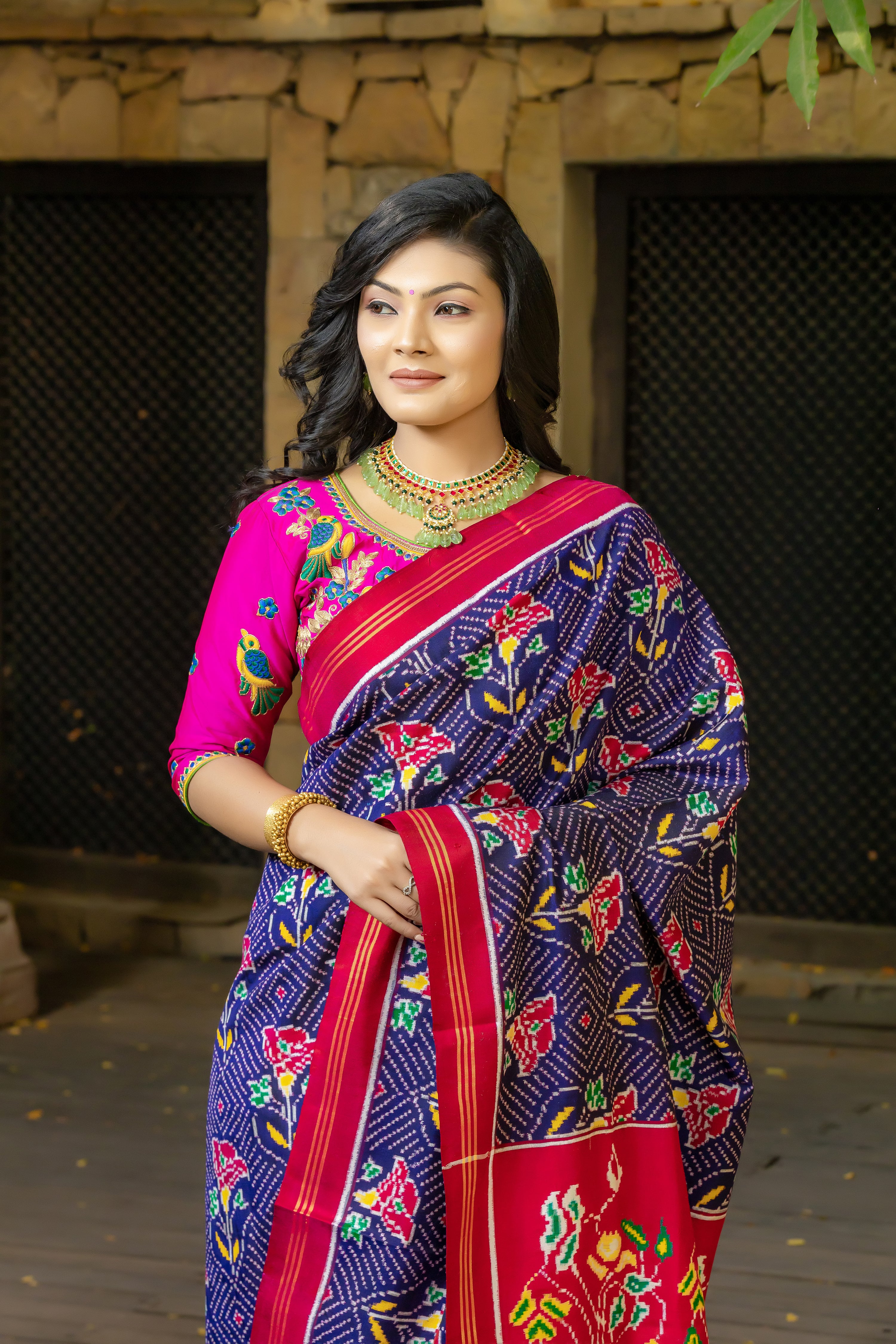 Double Ikat Patola Saree