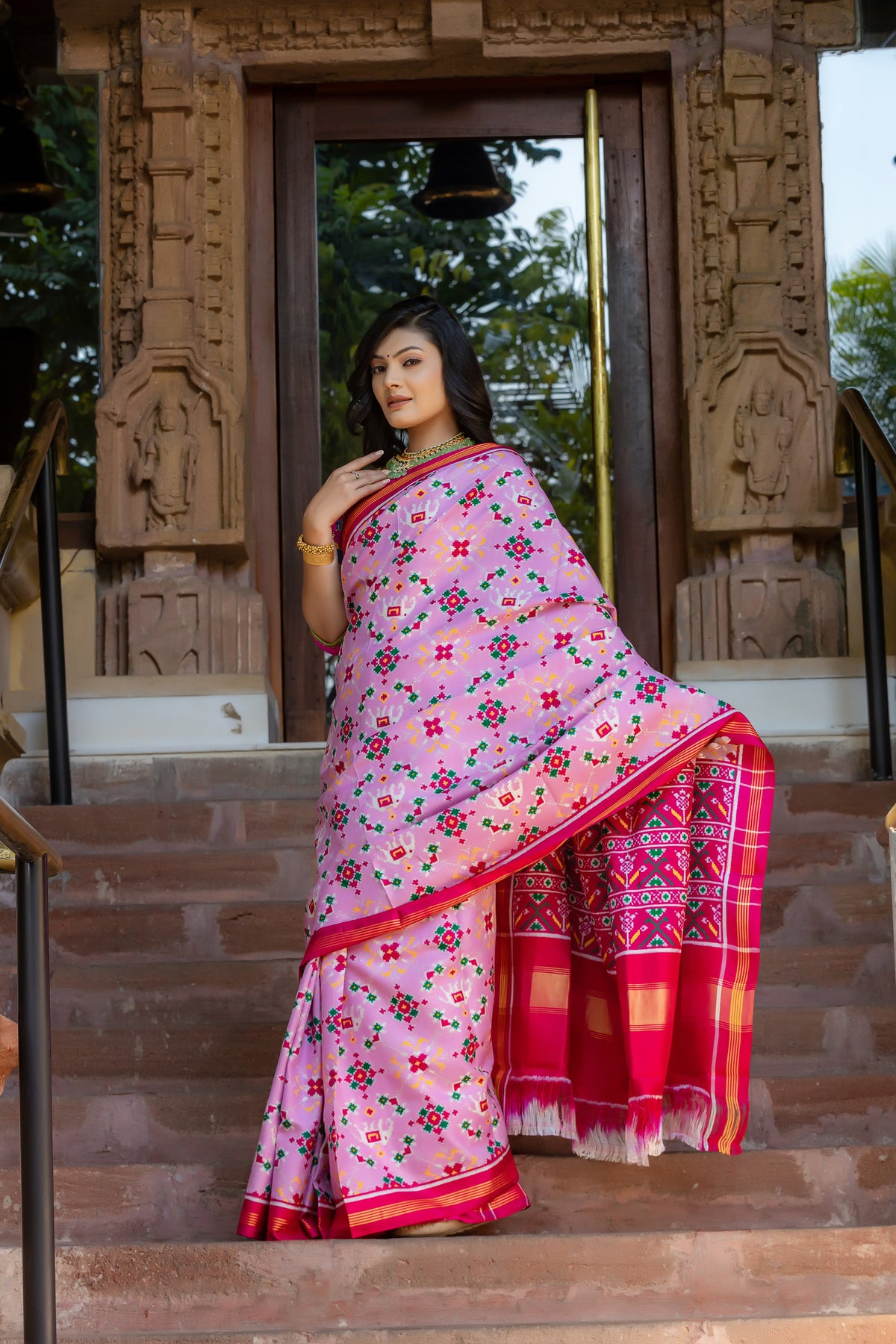 Double Ikat Patola Saree