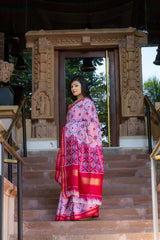 Double Ikat Patola Saree