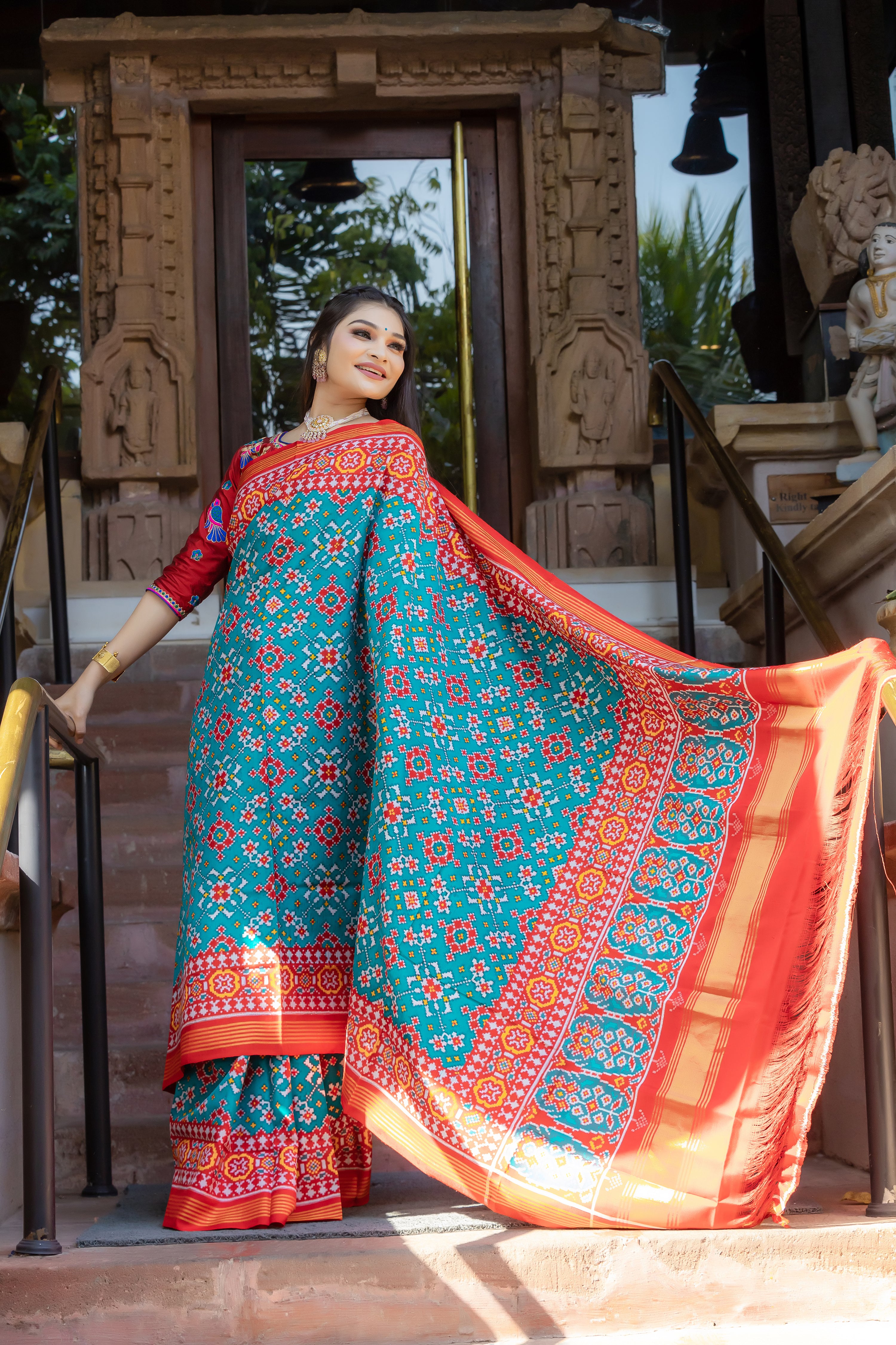 Double Ikat Patola Saree