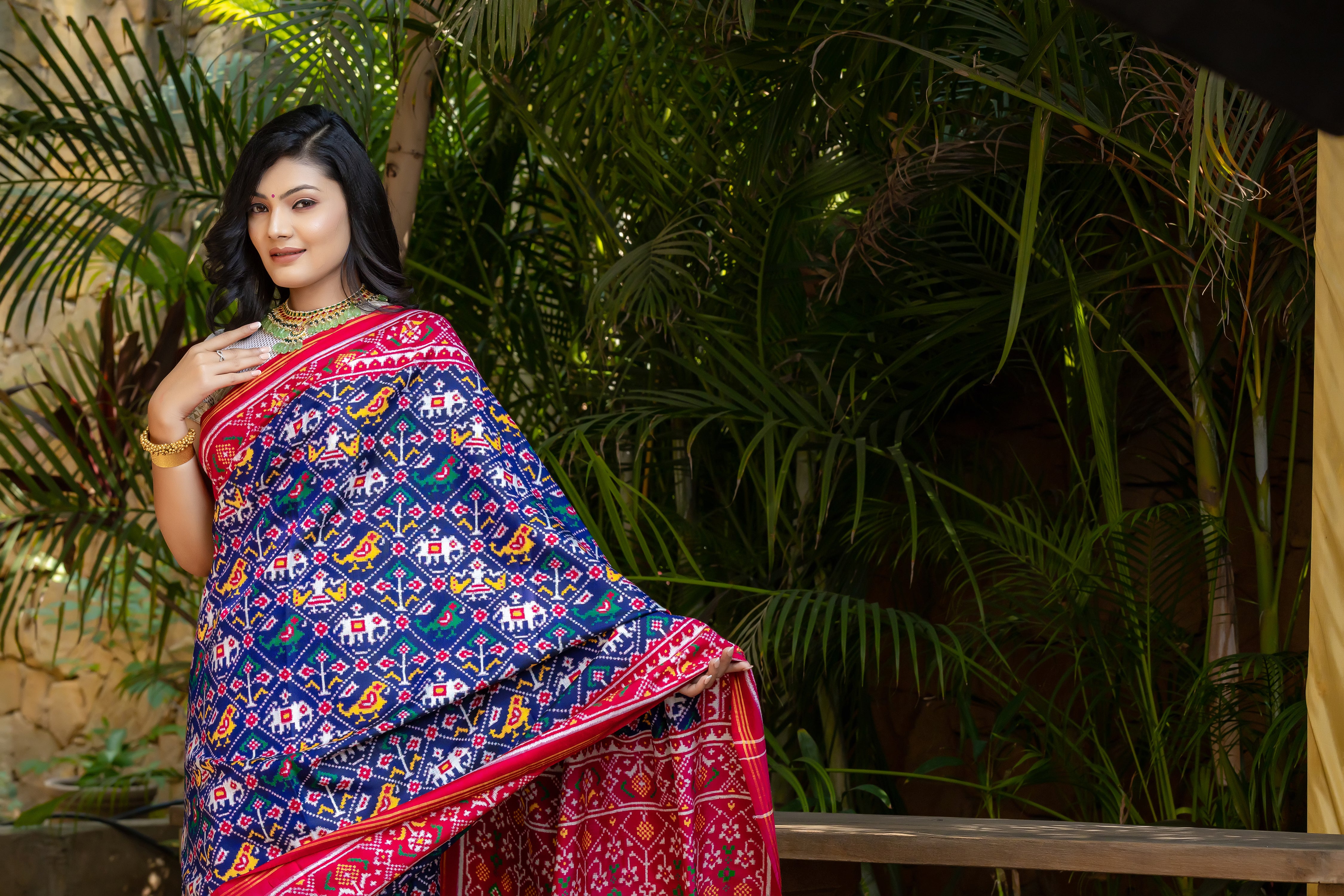 Double Ikat Patola Saree