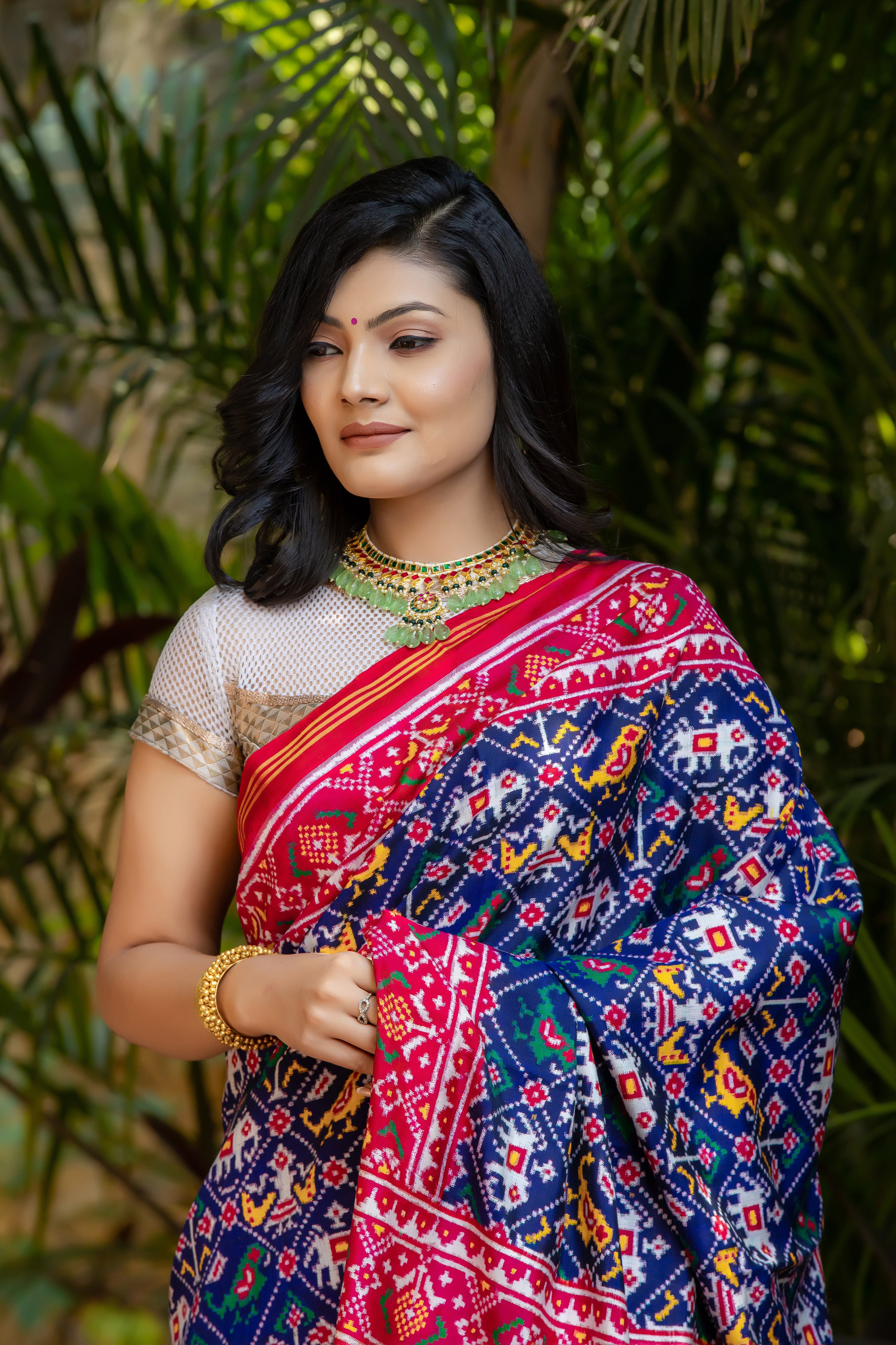 Double Ikat Patola Saree