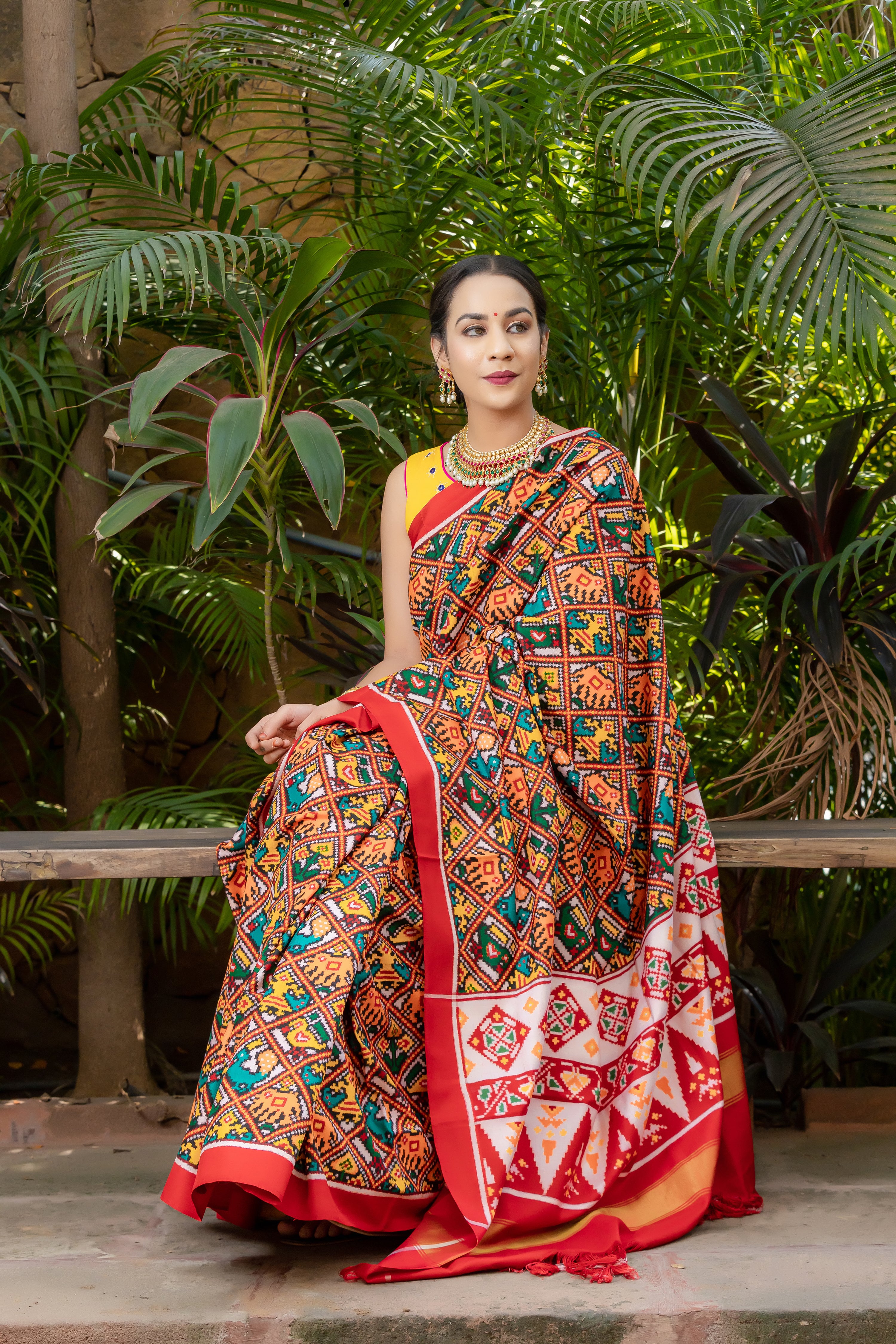 Double Ikat Patola Saree