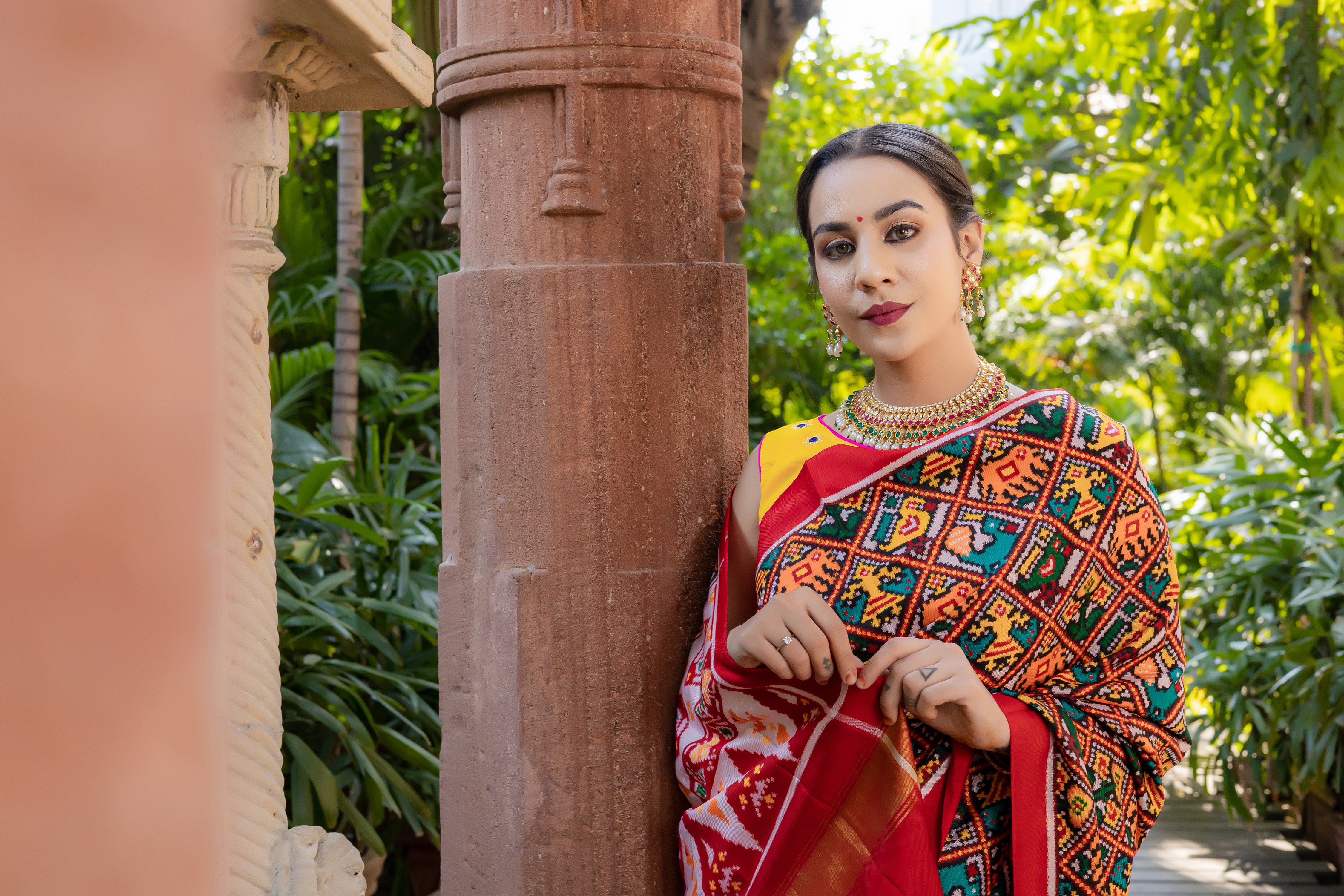 Double Ikat Patola Saree