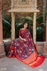 Double Ikat Patola Saree