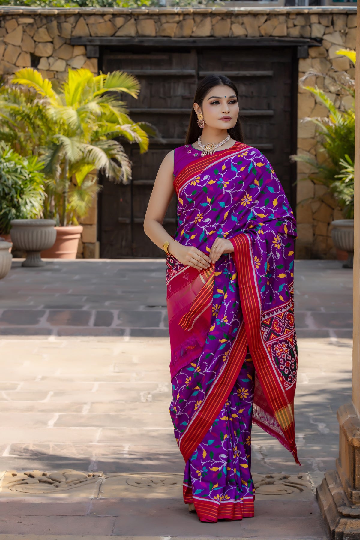 Double Ikat Patola Saree