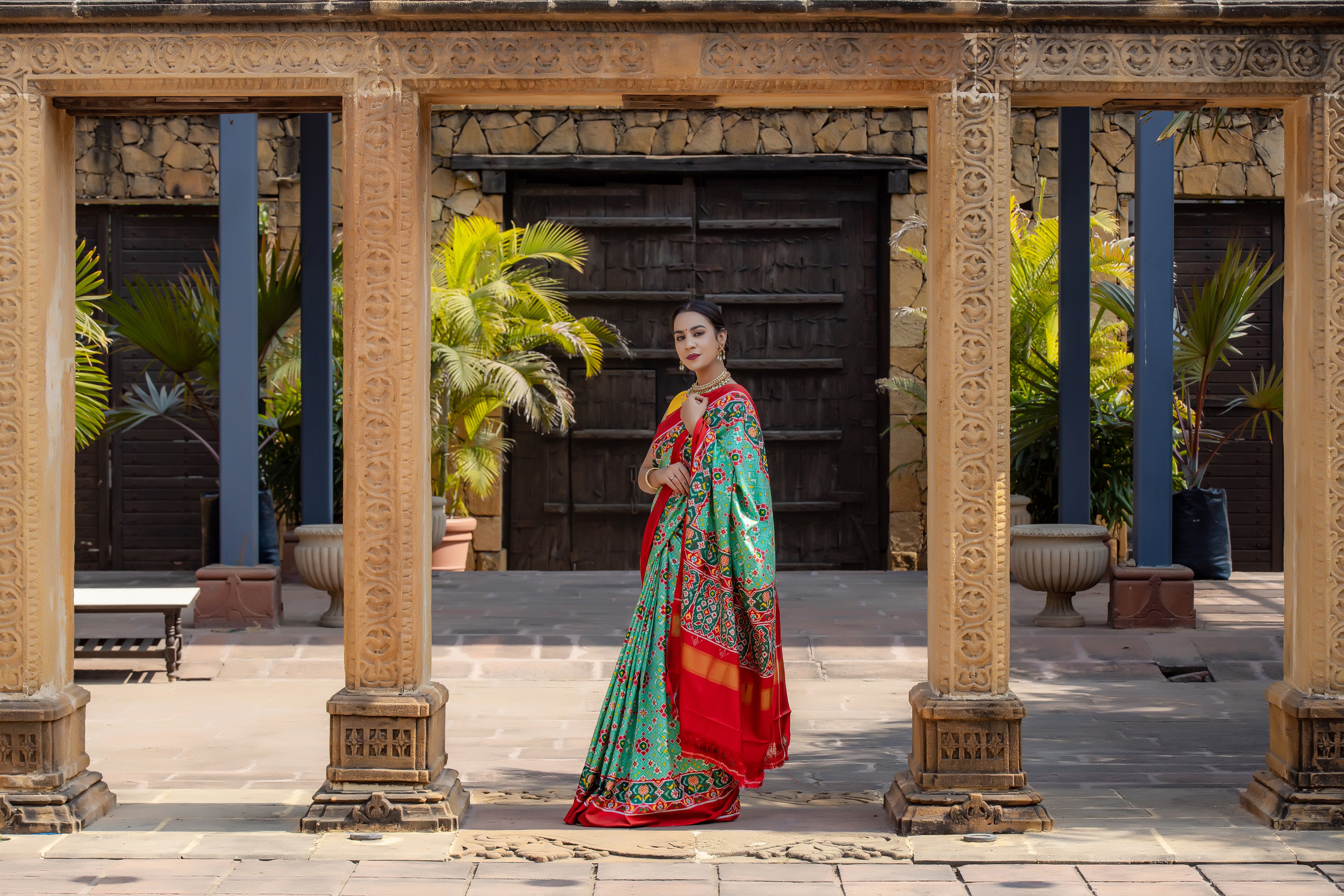 Double Ikat Patola Saree