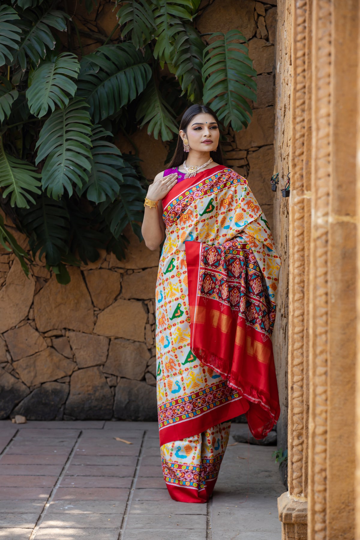 Double Ikat Patola Saree